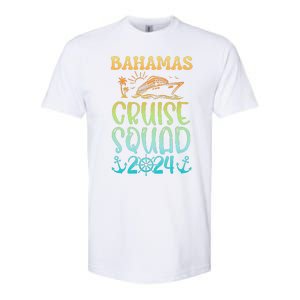 Family Cruise Squad Bahamas 2024 Summer Matching Vacation Softstyle CVC T-Shirt