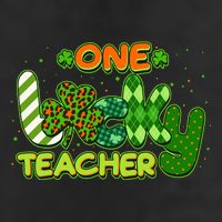 Funny Cute St Patrick's Day One Lucky Teacher 11oz C Handle Ceramic Mug