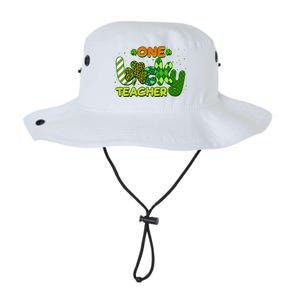 Funny Cute St Patrick's Day One Lucky Teacher Legacy Cool Fit Booney Bucket Hat