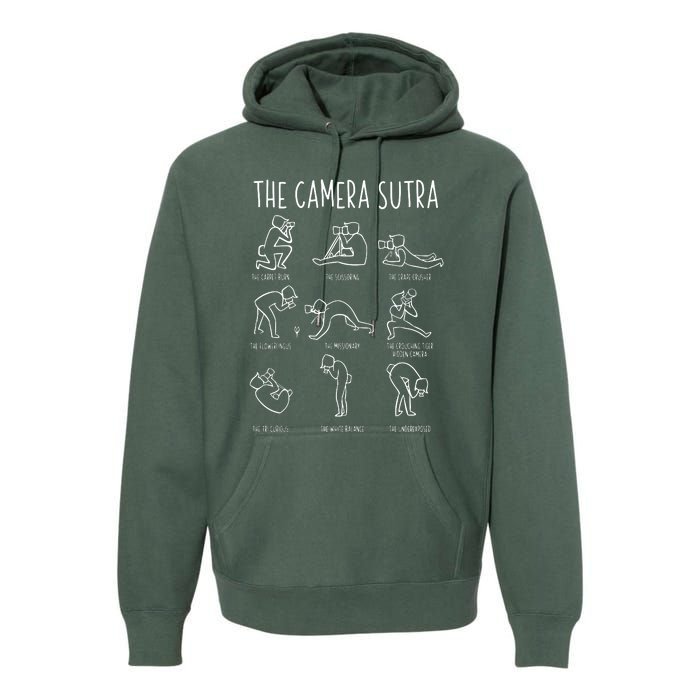 Funny Camera Sutra Photographer Photography Gift Men Women Premium Hoodie