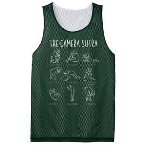 Funny Camera Sutra Photographer Photography Gift Men Women Mesh Reversible Basketball Jersey Tank