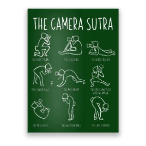 Funny Camera Sutra Photographer Photography Gift Men Women Poster