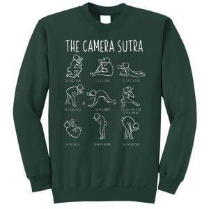 Funny Camera Sutra Photographer Photography Gift Men Women Tall Sweatshirt