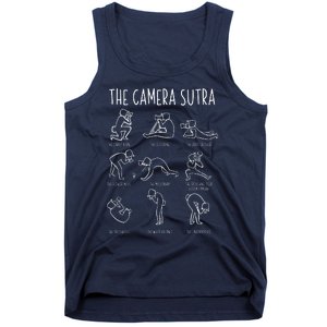 Funny Camera Sutra Photographer Photography Gift Men Women Tank Top