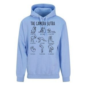 Funny Camera Sutra Photographer Photography Gift Men Women Unisex Surf Hoodie