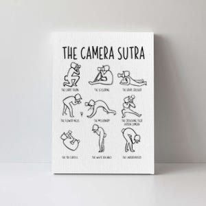 Funny Camera Sutra Photographer Photography Gift Men Women Canvas