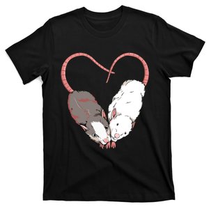 Funny Cute Small Rodent Pet Happy Heart Love Rat Lovers T-Shirt