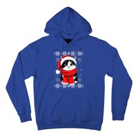 Funny Cat Santa Christmas Ugly Cats Lover Cat Mom Cute Gift Hoodie