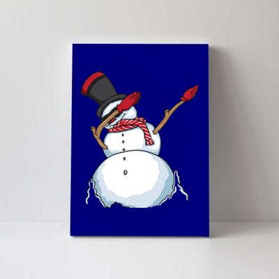 Funny Christmas Snow Dabbing Great Snow Xmas Gift Cute Gift Canvas