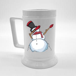 Funny Christmas Snow Dabbing Great Snow Xmas Gift Cute Gift Beer Stein