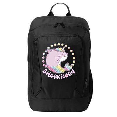 Funny Cute Sharkicorn Shark Unicorn City Backpack