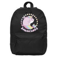 Funny Cute Sharkicorn Shark Unicorn 16 in Basic Backpack