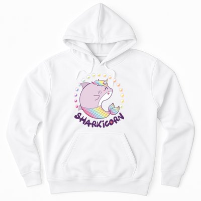 Funny Cute Sharkicorn Shark Unicorn Hoodie