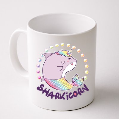 Funny Cute Sharkicorn Shark Unicorn Mug