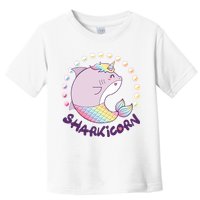 Funny Cute Sharkicorn Shark Unicorn Toddler T-Shirt