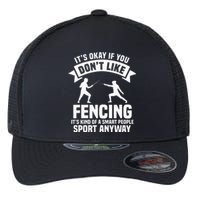 Fencing Combat Sport Fence Foil Epee Sabre Sword Fencer Flexfit Unipanel Trucker Cap