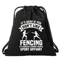 Fencing Combat Sport Fence Foil Epee Sabre Sword Fencer Drawstring Bag