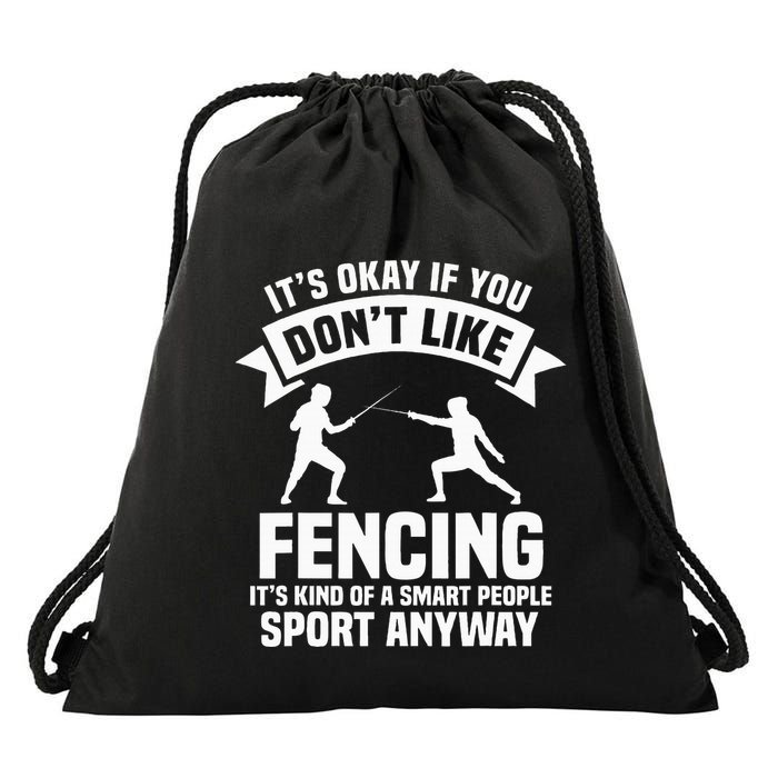 Fencing Combat Sport Fence Foil Epee Sabre Sword Fencer Drawstring Bag