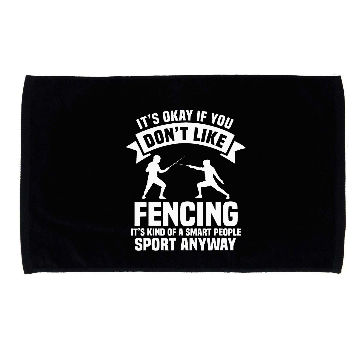 Fencing Combat Sport Fence Foil Epee Sabre Sword Fencer Microfiber Hand Towel