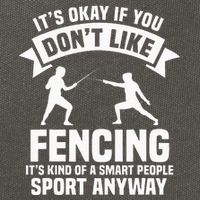 Fencing Combat Sport Fence Foil Epee Sabre Sword Fencer Cotton Canvas Backpack