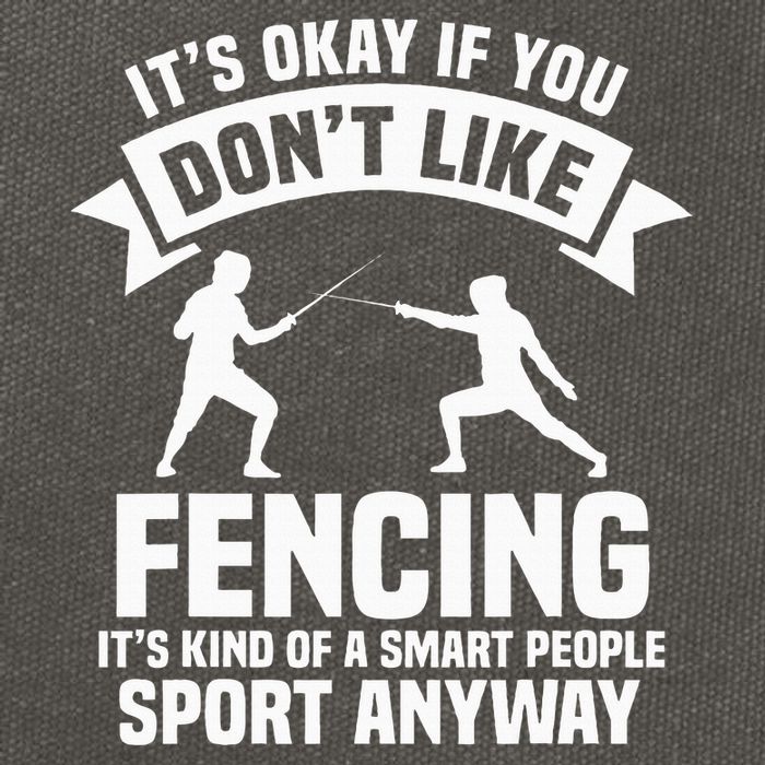 Fencing Combat Sport Fence Foil Epee Sabre Sword Fencer Cotton Canvas Backpack