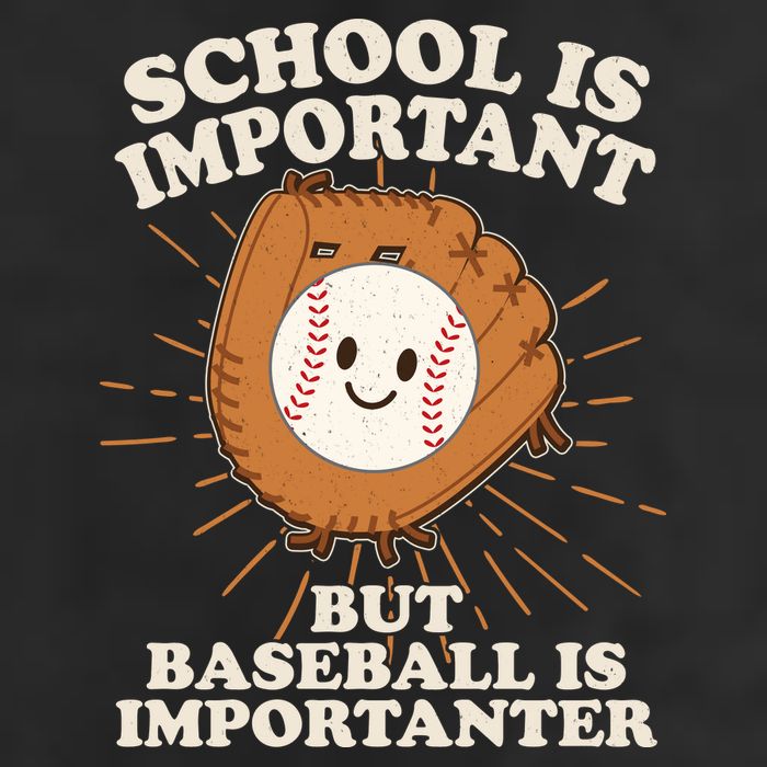 Funny Cute School Is Important But Baseball Is Importanter Hat