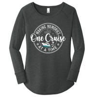 Family Cruise Shirp , Cruising Trip Women's Perfect Tri Tunic Long Sleeve Shirt