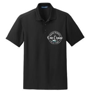 Family Cruise Shirp , Cruising Trip Dry Zone Grid Polo