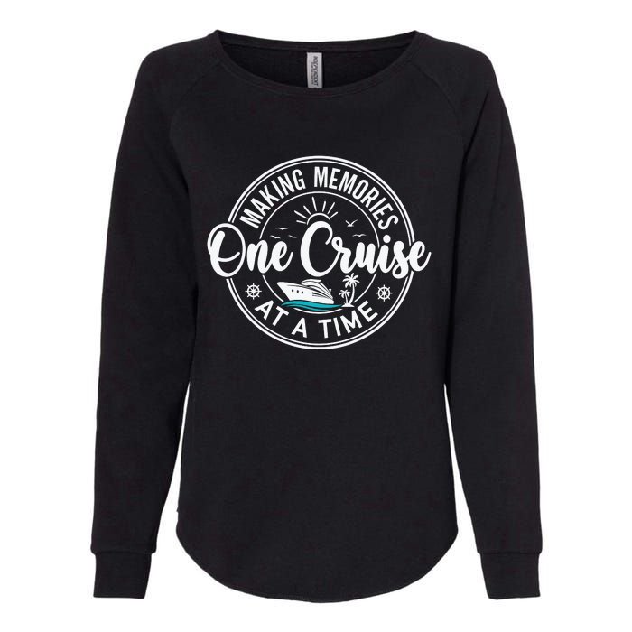 Family Cruise Shirp , Cruising Trip Womens California Wash Sweatshirt