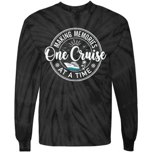 Family Cruise Shirp , Cruising Trip Tie-Dye Long Sleeve Shirt