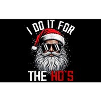 Funny Christmas Santa Claus I Do It For The Hos Cute Xmas Bumper Sticker