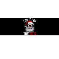 Funny Christmas Santa Claus I Do It For The Hos Cute Xmas Bumper Sticker