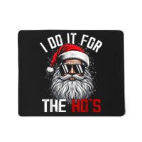 Funny Christmas Santa Claus I Do It For The Hos Cute Xmas Mousepad