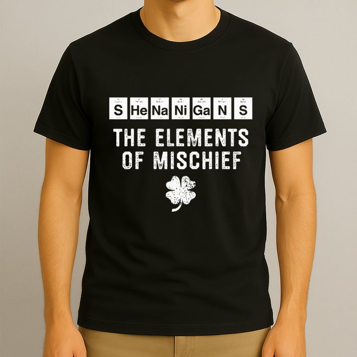 Funny Chemistry Shenanigans Periodic Table Elements T-Shirt