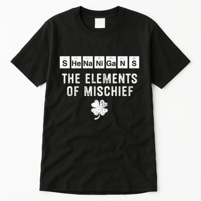 Funny Chemistry Shenanigans Periodic Table Elements Tall T-Shirt