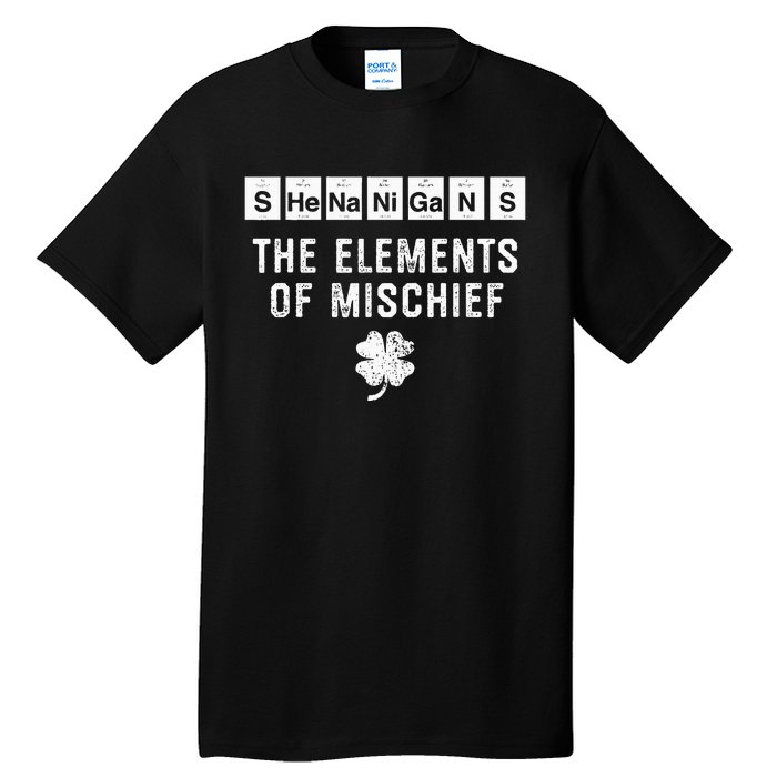 Funny Chemistry Shenanigans Periodic Table Elements Tall T-Shirt