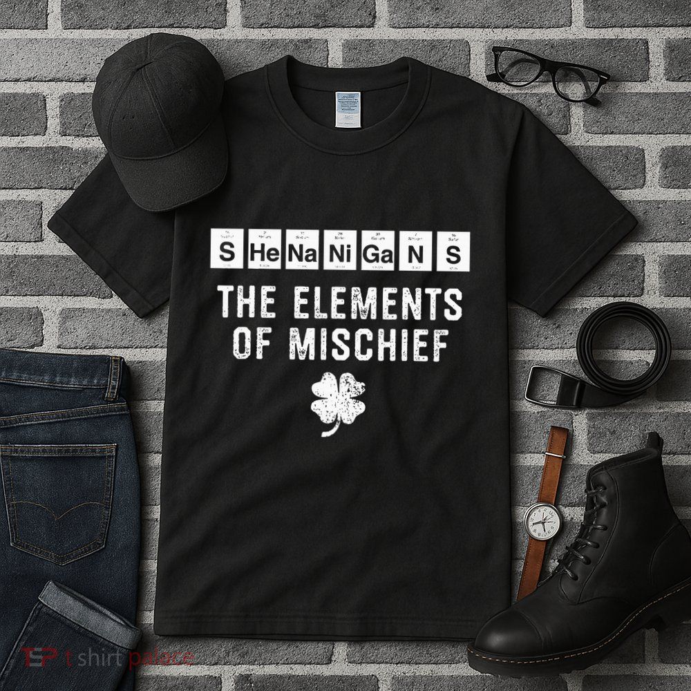 Funny Chemistry Shenanigans Periodic Table Elements Tall T-Shirt