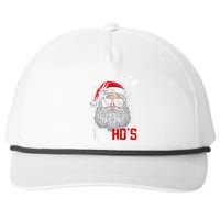 Funny Christmas Santa Claus I Do It For The Hos Cute Xmas Snapback Five-Panel Rope Hat