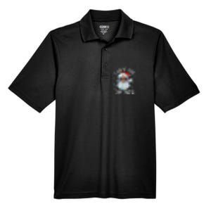 Funny Christmas Santa Claus I Do It For The Hos Cute Xmas Men's Origin Performance Pique Polo