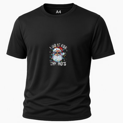 Funny Christmas Santa Claus I Do It For The Hos Cute Xmas Performance Shirt