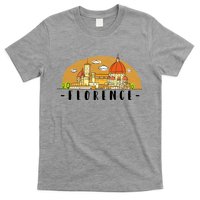 Florence Cartoon Style Illustration T-Shirt