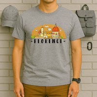 Florence Cartoon Style Illustration T-Shirt