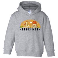 Florence Cartoon Style Illustration Toddler Hoodie