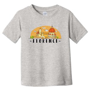 Florence Cartoon Style Illustration Toddler T-Shirt