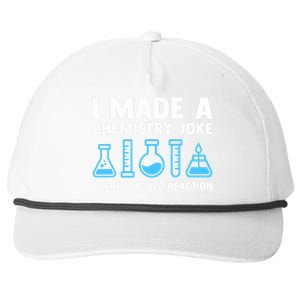 Funny Chemistry Science Teacher Chemist Gift Snapback Five-Panel Rope Hat