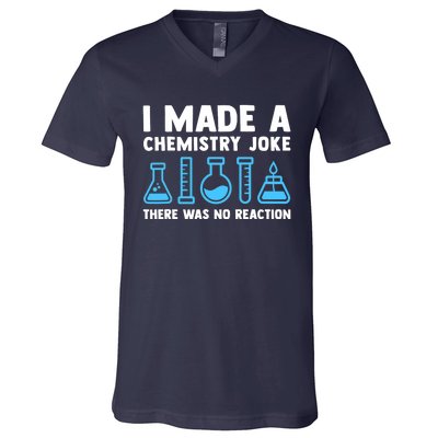 Funny Chemistry Science Teacher Chemist Gift V-Neck T-Shirt