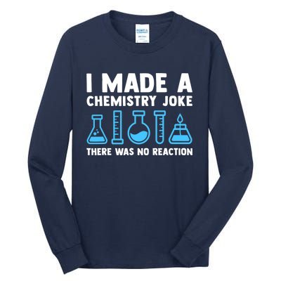 Funny Chemistry Science Teacher Chemist Gift Tall Long Sleeve T-Shirt