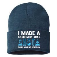 Funny Chemistry Science Teacher Chemist Gift Sustainable Knit Beanie