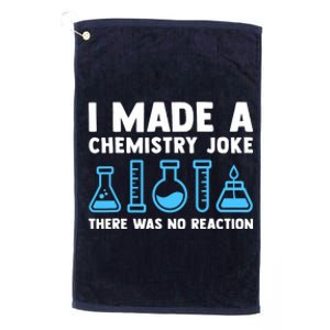 Funny Chemistry Science Teacher Chemist Gift Platinum Collection Golf Towel