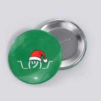 Funny Christmas Santa Shrug Text Emoji Button